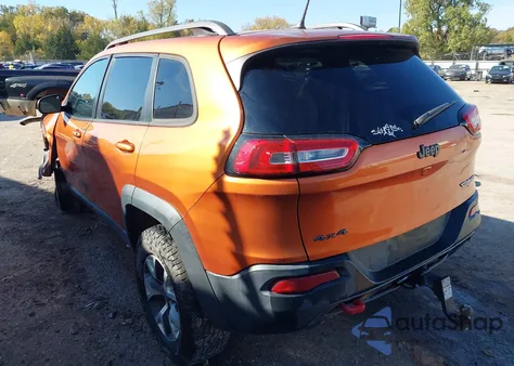 2015 Jeep Cherokee Trailhawk z USA, uszkodzony, nr VIN 1C4PJMBS2FW785225